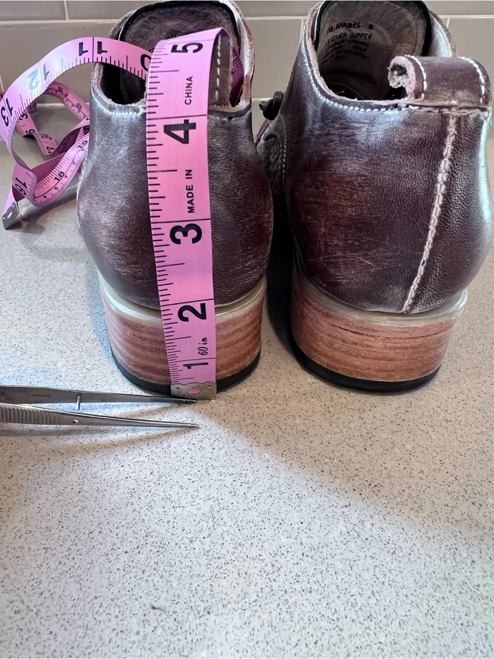 Freebird Steve Madden Leather Mabel Multi Oxford Sz 8